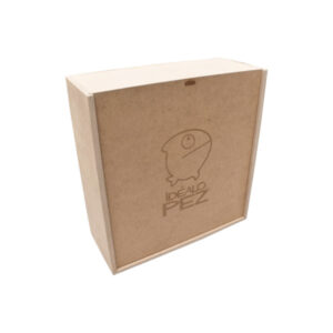 Caja de MDF para Vino y Copas